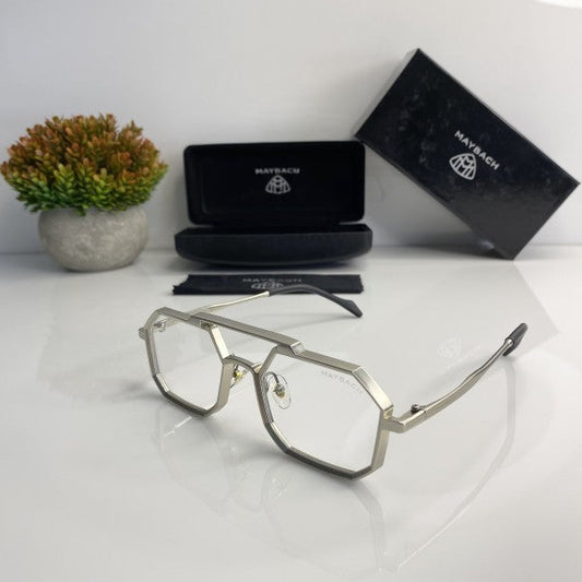 Maybachh Unique Silver Sunglasses