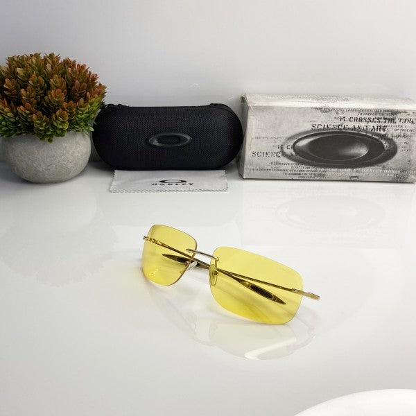Oaklley Yellow Frogskins Primium Sunglasses