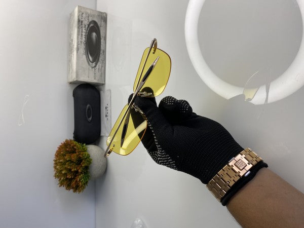 Oaklley Yellow Frogskins Primium Sunglasses