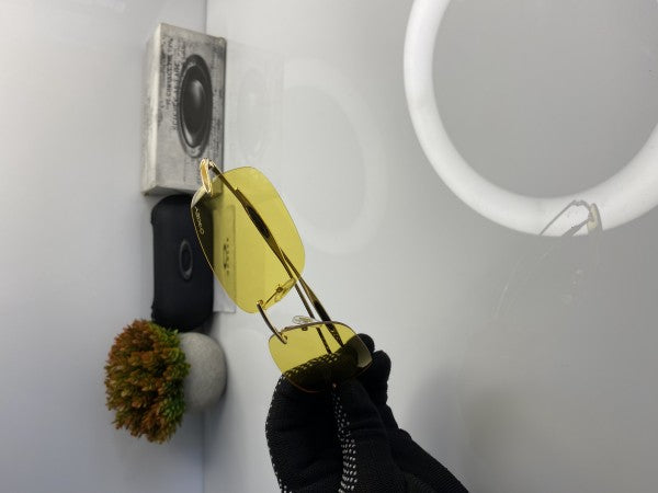 Oaklley Yellow Frogskins Primium Sunglasses