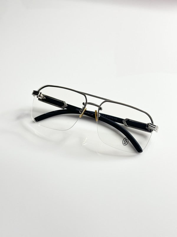 Cartierr Exclusive Silver Sunglasses