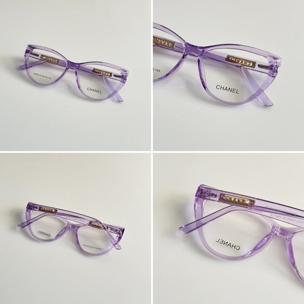Chaanel Purple Colour Shade Sunglasses