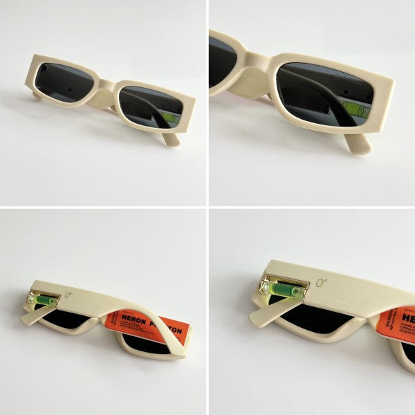 Gentlle Monster Cream and Black Sunglasses