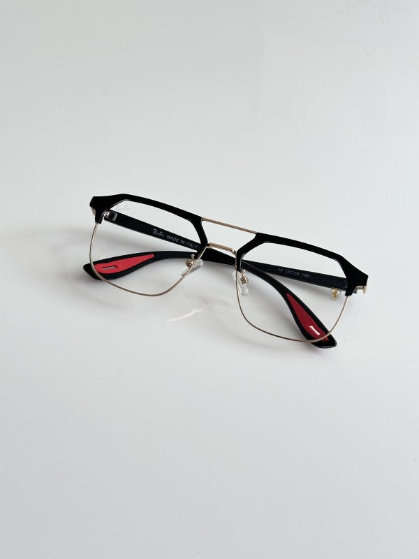 Raybann Wayfarer Gold Black Sunglasses