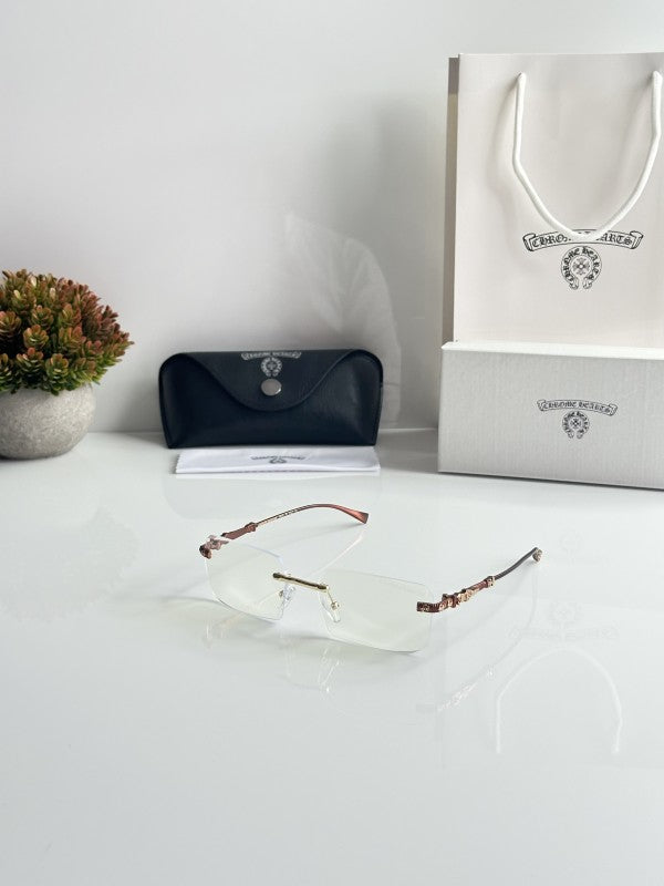 Chromee Heart Gold Copper Sunglasses