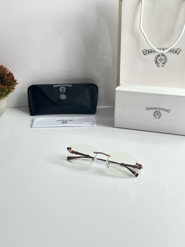 Chromee Heart Gold Copper Sunglasses