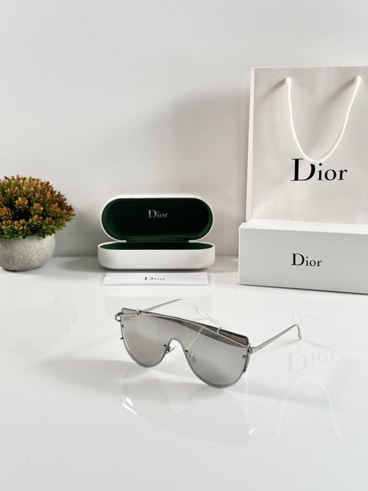 Diorr Unique Silver and Mercury Sunglasses