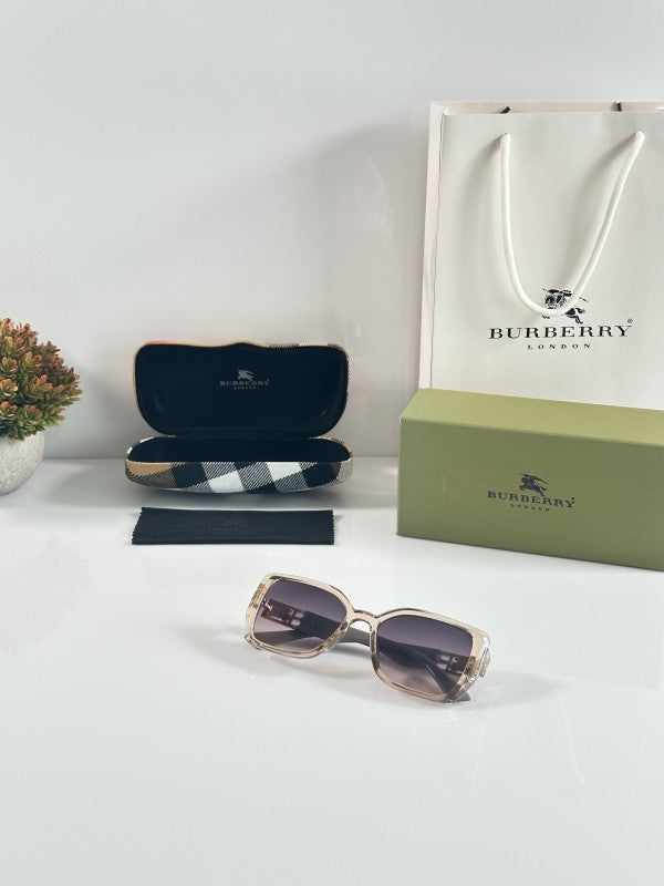 Burberryy Unisex Brown Sunglasses