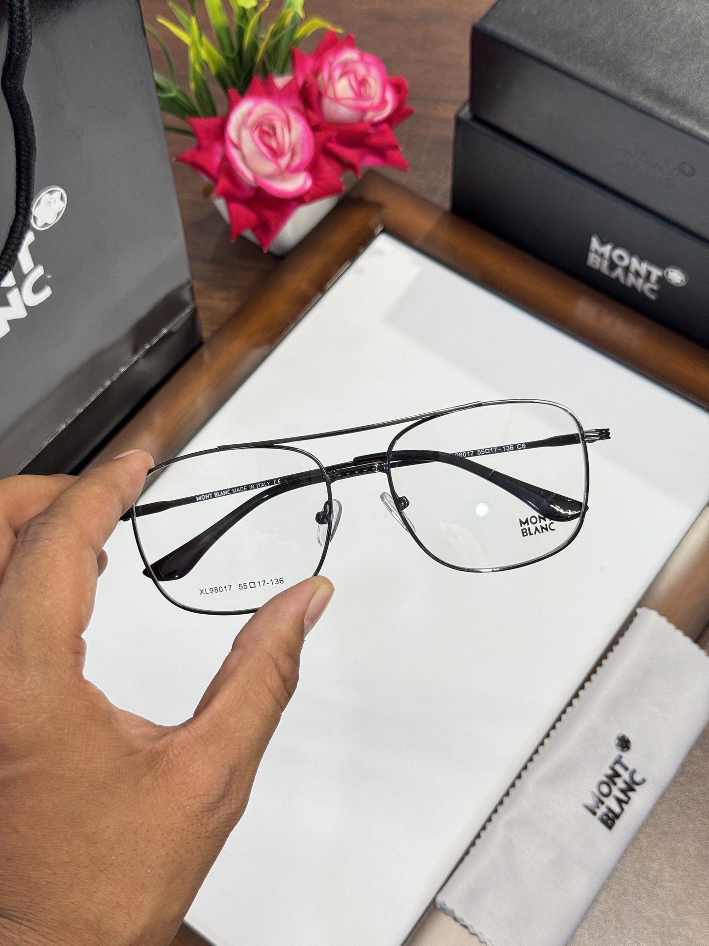 MONT BLANCC UNISEX GUN SUNGLASSES