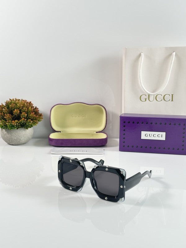 Guccii Luxury Black Woman Sunglasses