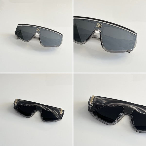 Dolce & Gabbana Gray and Silver Mercury Sunglasses
