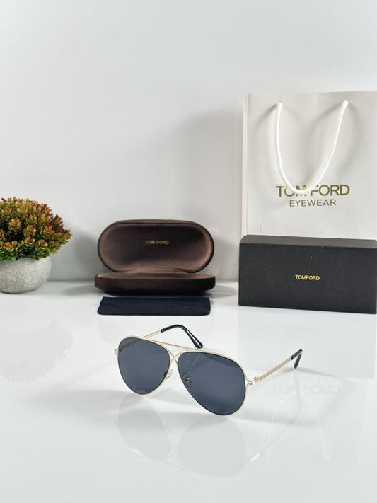 Tomforrd Marko Gold Black Sunglasses