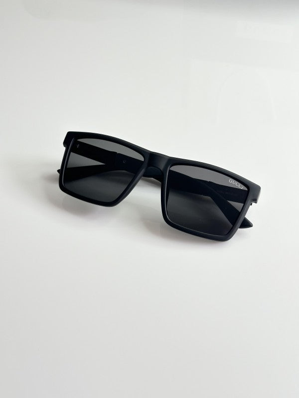 Guccii Unisex Black Sunglasses