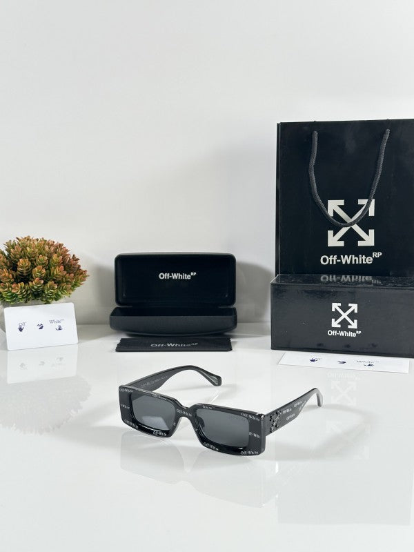 Off Whiite Primium Black and White sunglasses