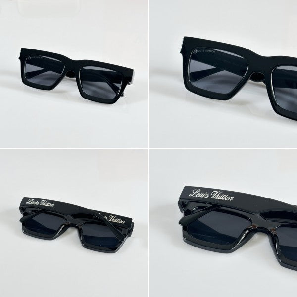 Louiis Vuiitton Unisex Black Sunglasses