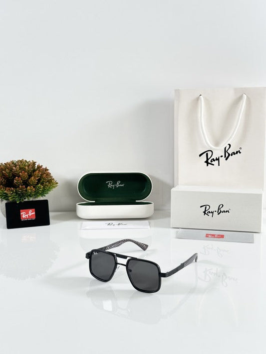 Raybann  Unisex Black Elegent Sunglasses