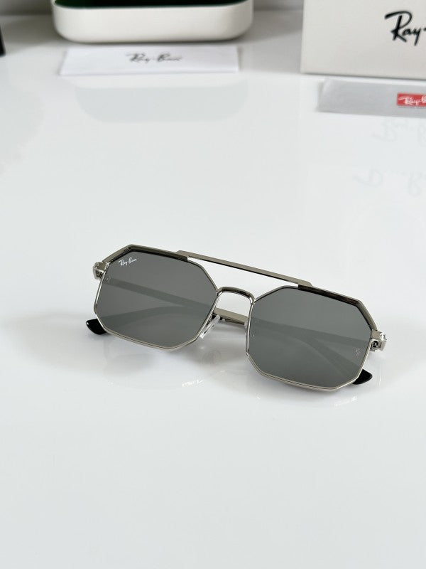 Raybann  Primium Silver and Mercury Sunglasses