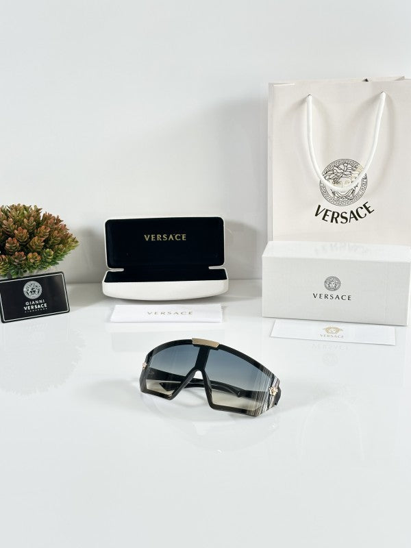 Versacce Black and Green Sunglasses