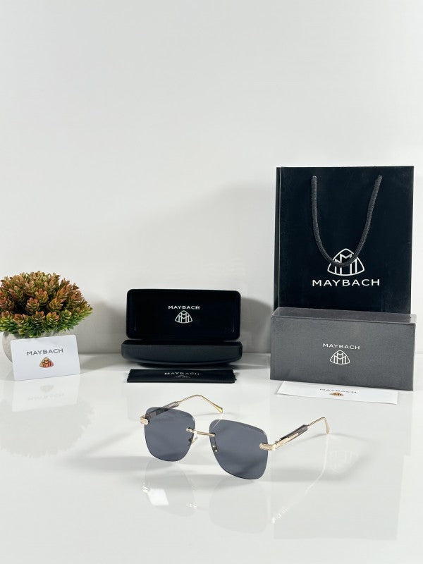 Maybachh Primium Gold and Black Sunglasses