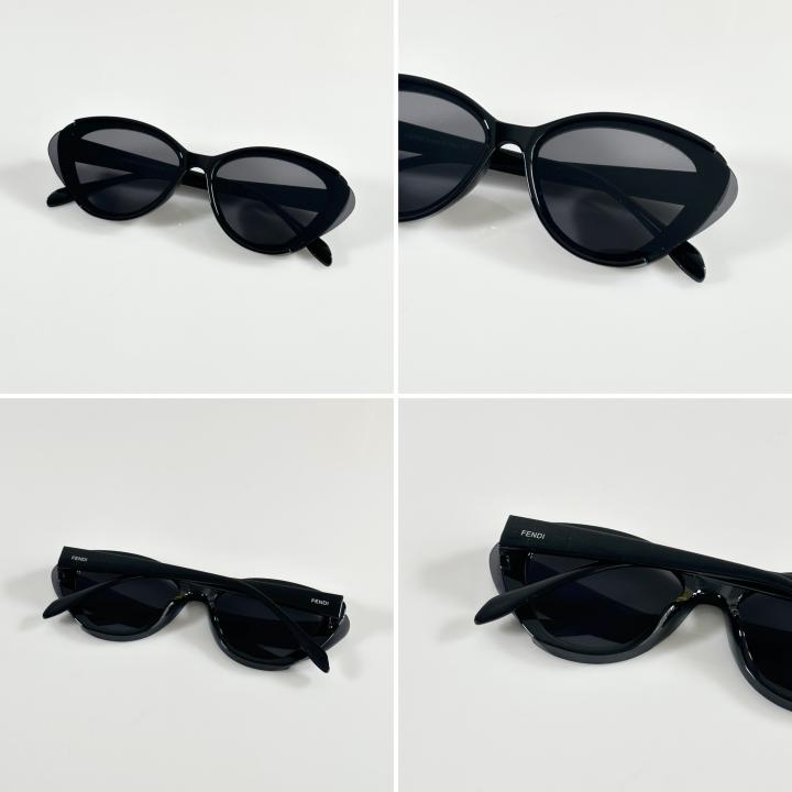 Fendii Classic Water Black Sunglasses