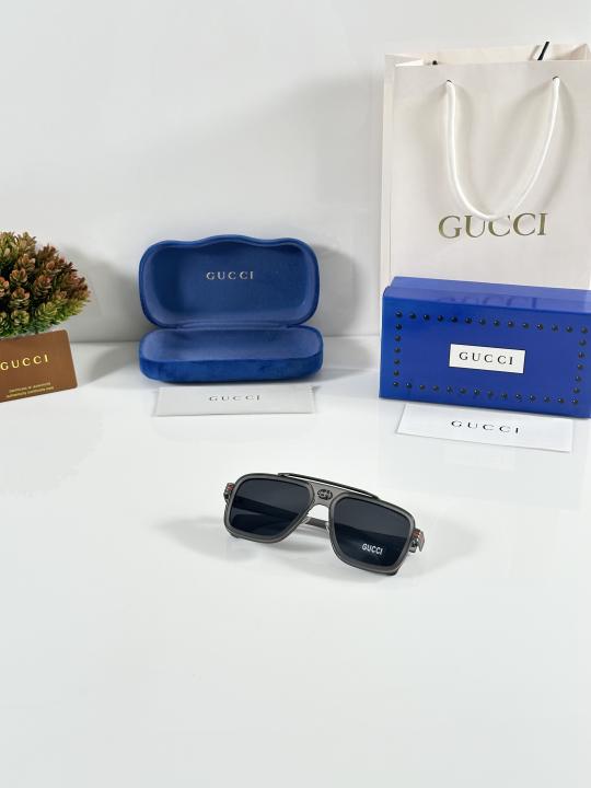 Guccii Primium Grey Glasses Elegent Sunglasses