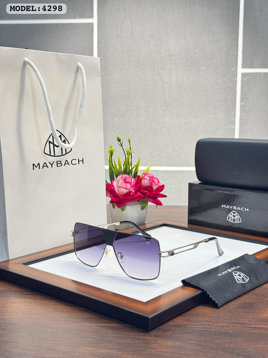 MAYBACHH PRIMIUM SILVER BLACK SUNGLASSES