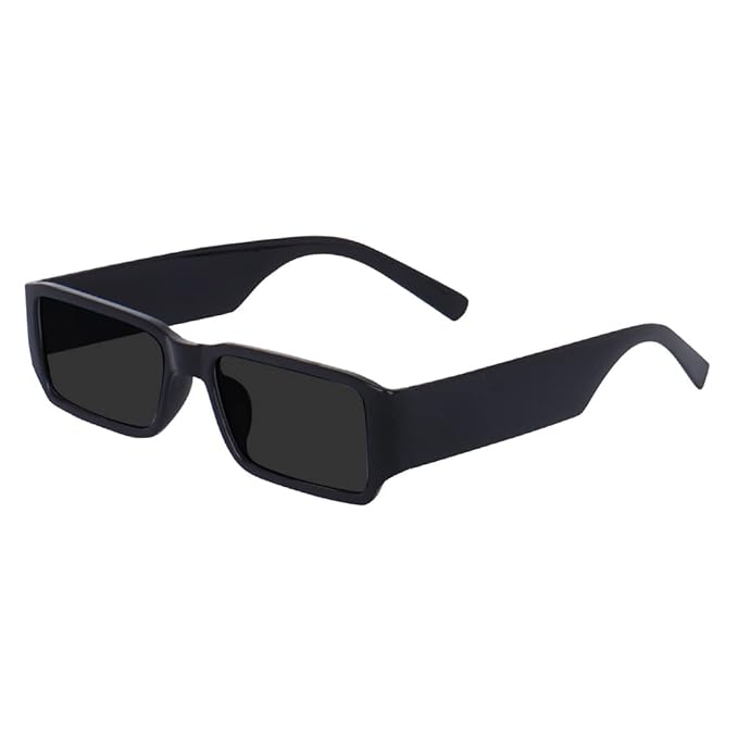 Creature MC stan Rectangle Retro Vintage Narrow Unisex Sunglasses Small Narrow Square Sun Glasses