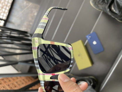 Burberryy Prime Funky Green Sunglasses