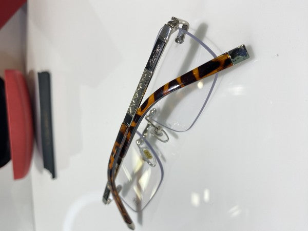 Cartierr Black Prime Clear Sunglasses