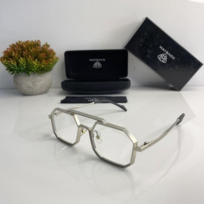 Maybachh Unique Silver Sunglasses