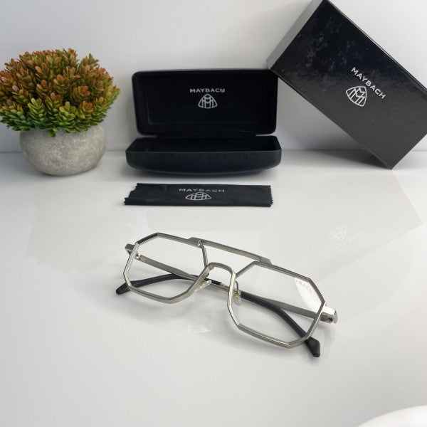 Maybachh Unique Silver Sunglasses