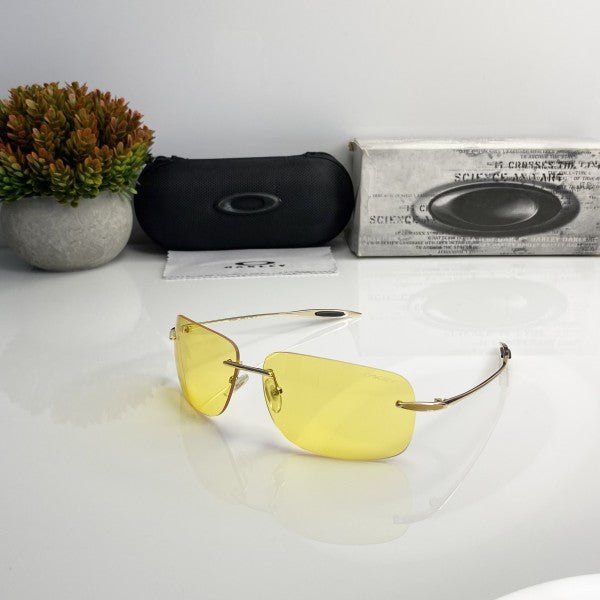 Oaklley Yellow Frogskins Primium Sunglasses