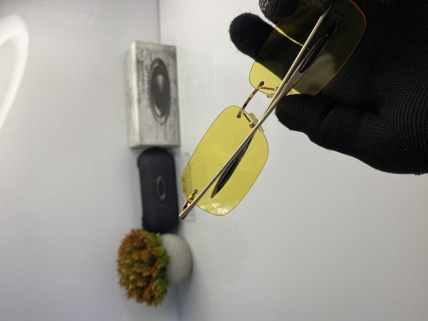 Oaklley Yellow Frogskins Primium Sunglasses