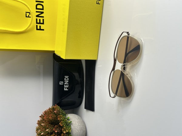Fendi Brown Gold Primium Sunglasses