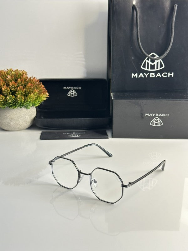 Maybachh Elite Black Cut Sunglasses
