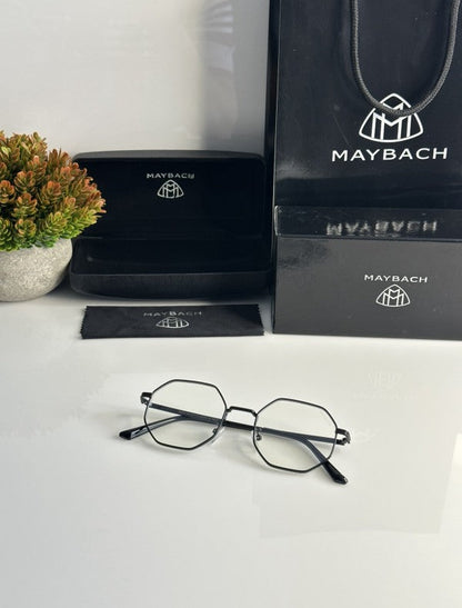Maybachh Elite Black Cut Sunglasses