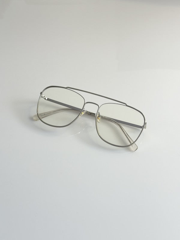 Maybachh Unisex Silver Sunglasses