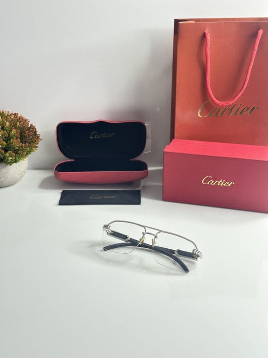 Cartierr Exclusive Silver Sunglasses
