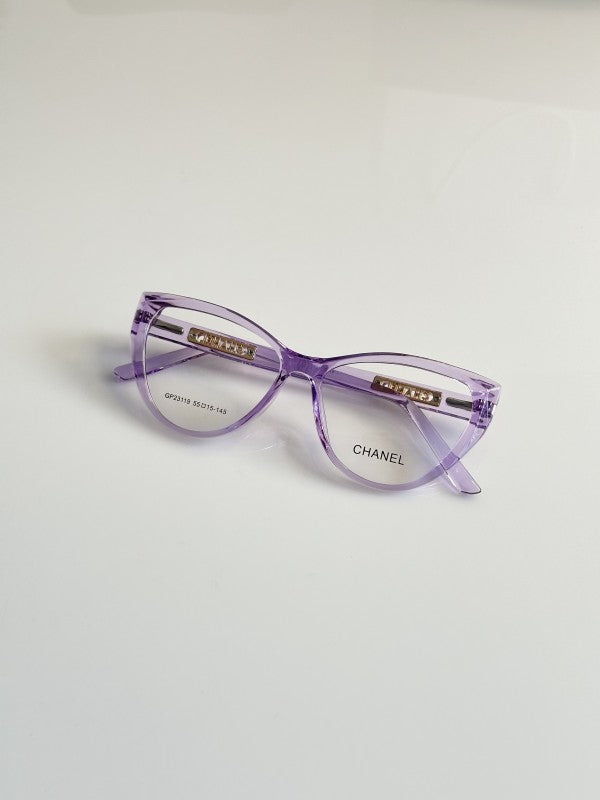 Chaanel Purple Colour Shade Sunglasses