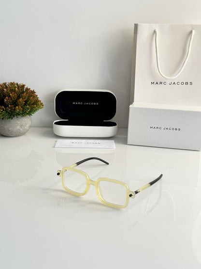 Marc Jaccobs Cream Cut Edge Sunglasses