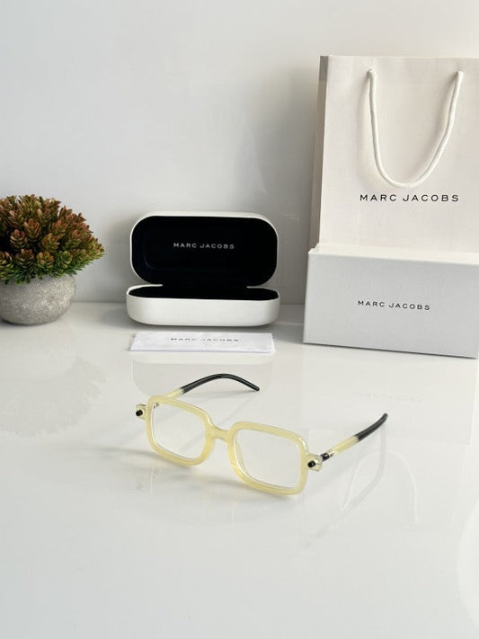 Marc Jaccobs Cream Cut Edge Sunglasses