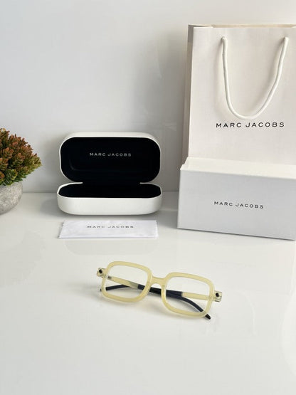 Marc Jaccobs Cream Cut Edge Sunglasses