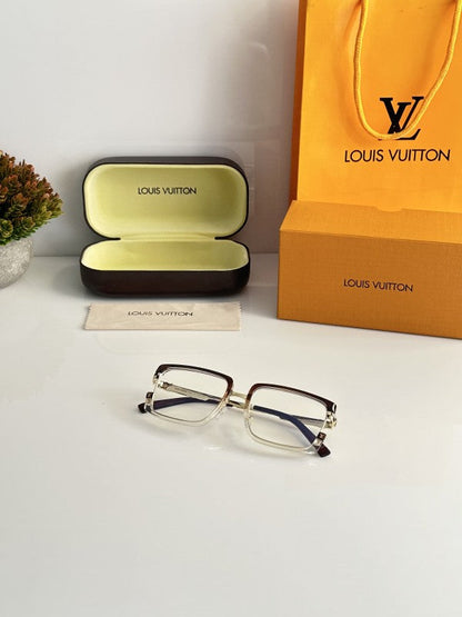 Louiis Vuitton Gold and Brown Sunglasses