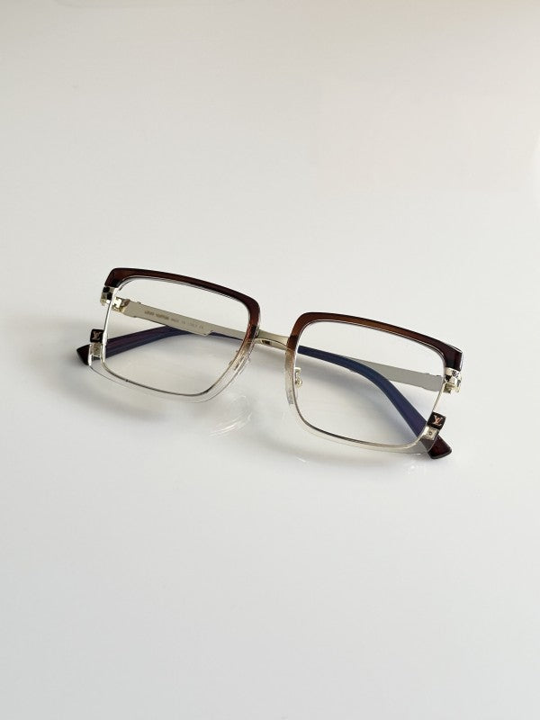 Louiis Vuitton Gold and Brown Sunglasses