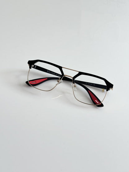 Raybann Wayfarer Gold Black Sunglasses