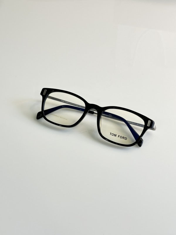 Tomforrd Elegant Silver Black Sunglasses