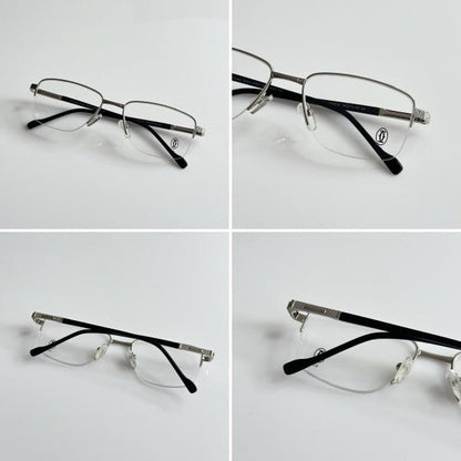 Cartierr Unique Frame Less Clear Sunglasses