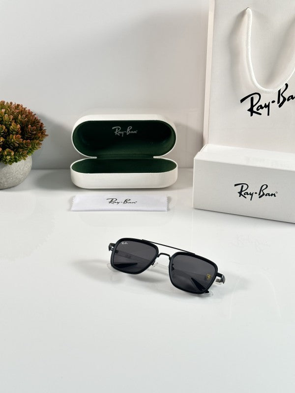 Raybann Black and Ice Stick Prime Sunglasses