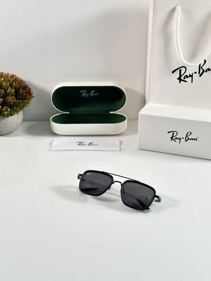 Raybann Black and Ice Stick Prime Sunglasses