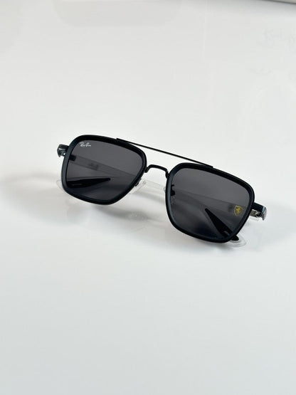 Raybann Black and Ice Stick Prime Sunglasses